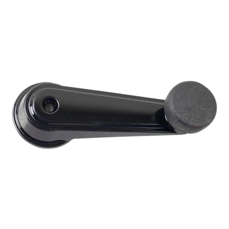 Front Window Crank Handle Set Black Compatible with 1995-2003 Mack