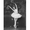 ART.COM Stretched Canvas Print Ballet Dancer on Point, 24" x