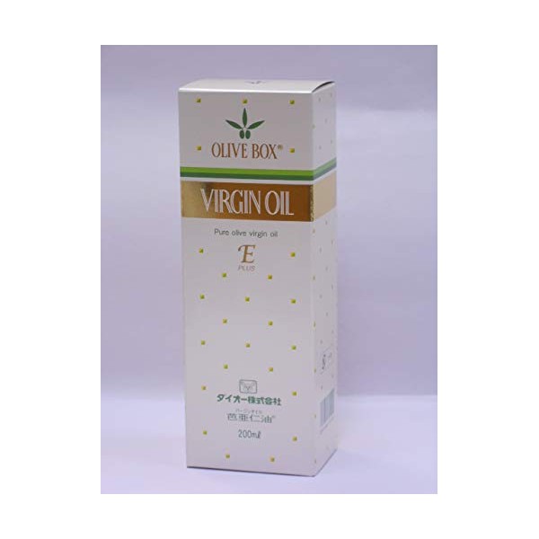 Olive Box Virgin Oil E Plus 6.8 fl oz (200 ml) x 1