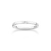 Thomas Sabo Women Ring with White Stones Silver 925 Sterling