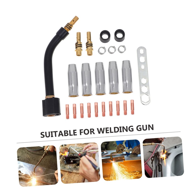 DOITOOL Complete -Piece Welding Kit Mig Welder Tip Torch Kit