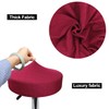 HuaLiSiJi Stool Covers Round 30-40cm/12-15.7" Round Bar Stool Covers, Luxurious