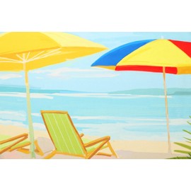Olivia's Home Siesta Key Beachside Accent Washable Rug 22" x 32" Doormat