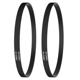 W11239857 Washing Machine Belt Replacement for Maytag Amana Whirlpool Washer Belt W10808317, PS12578772, AP6333320, 4845287, AP6333320-2 Pack