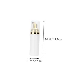 VICASKY 5pcs Travel Foaming Pump Dispensers for Soap Shampoo Durable Liquid Dispenser Bottles Lightweight Portable Toiletry Travel Bottles