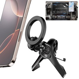 Car Phone Mount for 2020-2024 Nissan Titan (S/SV/SV Bronze Edition/Pro-4X/ SV Midnight Edition/Platinum Reserve), for MagSafe Magnetic Air Vent Phone Holder Accessories