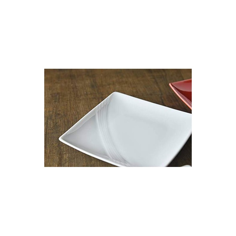 Yamani 35190803 Medium Plate, Multi S, Red and White Strainer