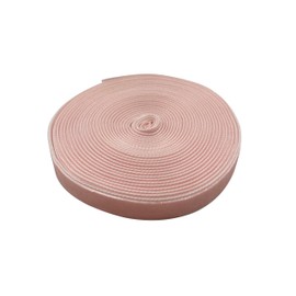 Tokurin 5 Yards Pink Single Face Velvet Ribbon 15MM (0.5 Inch) Used for Gift Packaging Christmas Tree Christmas Gift Box DIY Packaging