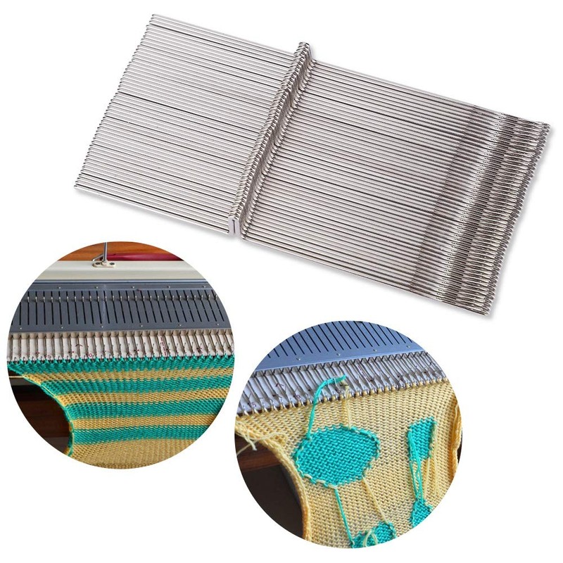 Knitting Machine Needle, 50Pcs Knitting Machine Needle Steel Needles Set