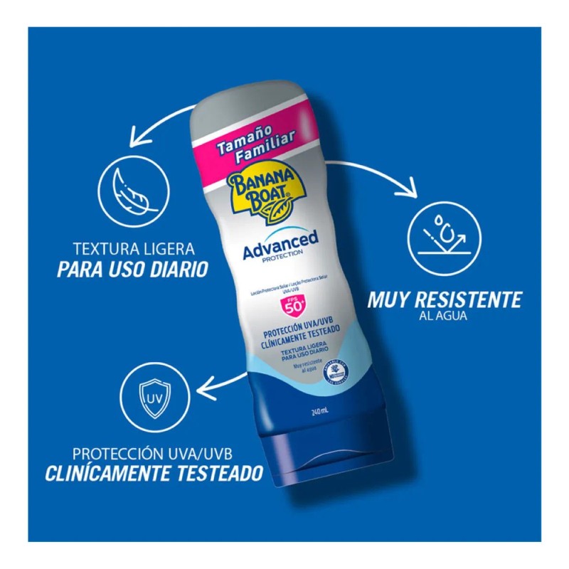 Protector Solar Banana Boat Advanced Protection Fps 240ml