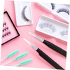 IWOWHERO 50Pcs Eyelash Tweezers Protective Covers Lightweight Tweezers Tip Caps