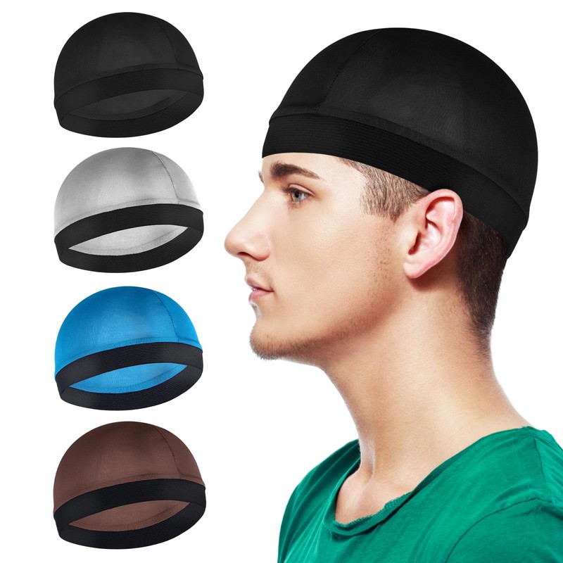 Silky Bonnet for Men, Wave Cap Satin Silk Hair Bonnet