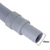 SPARES2GO Drain Hose Extension for AEG Washing Machine (2.5M, 19mm