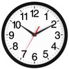 Rohioue 12 Inch Wall Clock Modern Battery Operated Silent Non