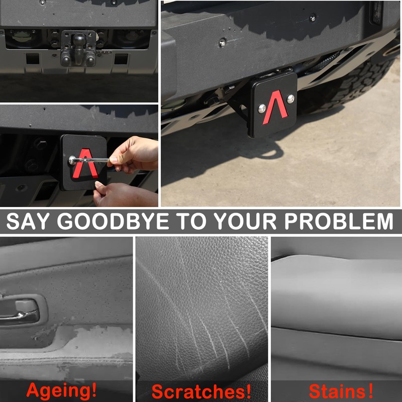 Hudiriy Car Trailer Hitch Cover Compatible with Ineos Grenadier 2020-2025