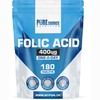 Folic Acid Tablets 400 mcg Vegan Vitamin B9 Tablets -