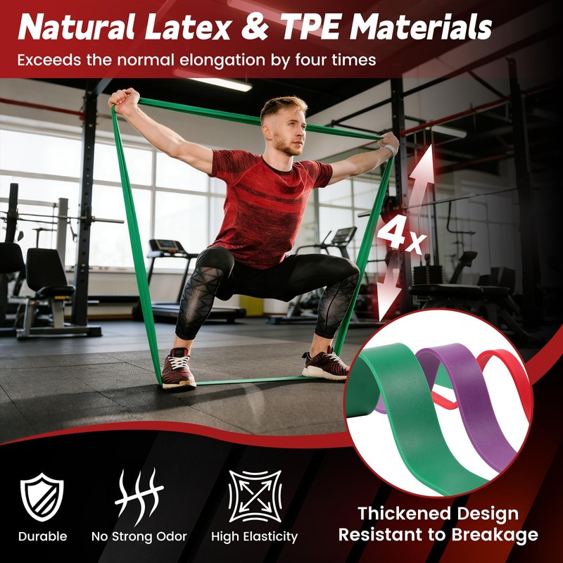 Pull Up Assistance Bands, 5 Levels Resistance Bands for Working