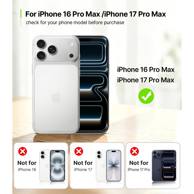 iGluz 4 Pack for 17 Pro Max/ 16 Pro Max