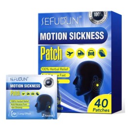 Parches Para Mareo Alivio Herbal 72h 40 Parches Anti-náuseas