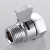 KES Shower Shut Off Valve G1/2" Brass with Handle Lever