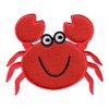 PatchMommy Crab Iron On Patch - Appliques for Kids Children