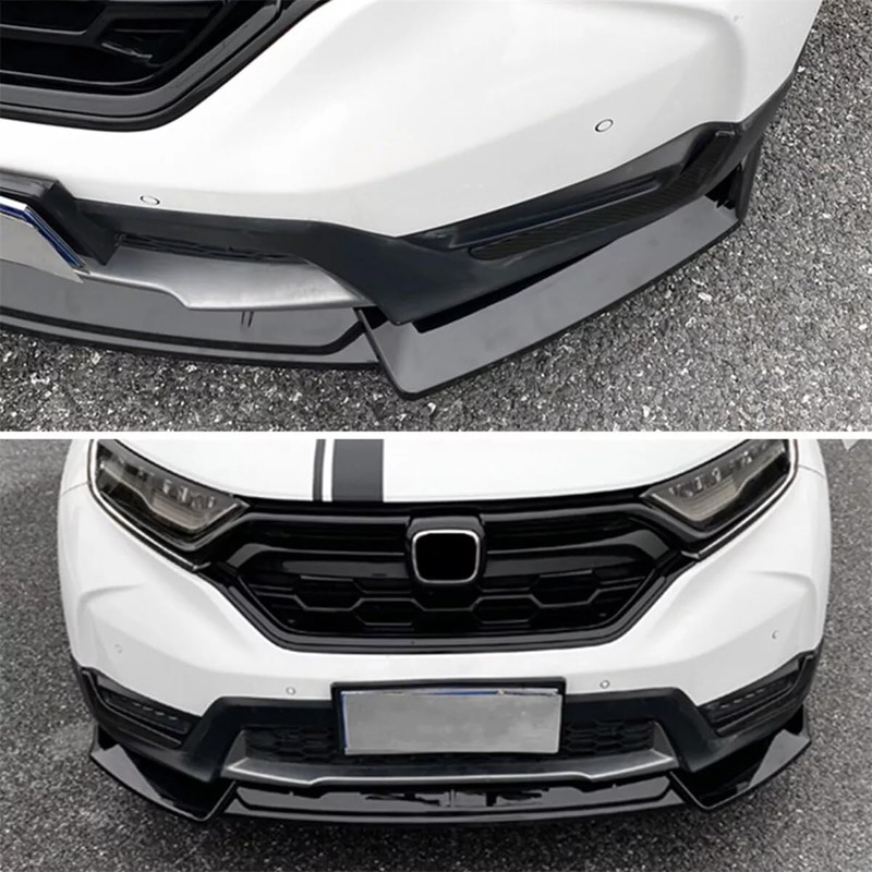 MUTUSAISI Gloss Black Front Bumper Lip Spoiler Splitter Fit for