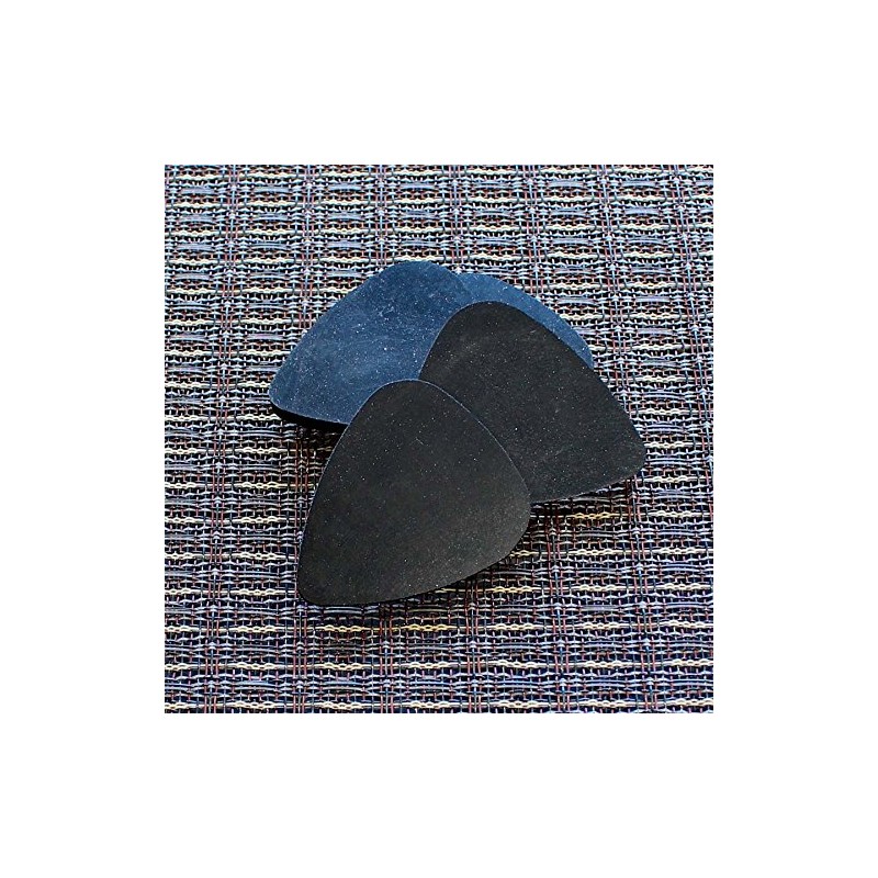 Rubber Tones RUB-BLKNI-1 Black Nitrile Single Plectrum Pick