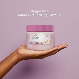 Dove Himalayan Salt & Rose Oil Body Scrub