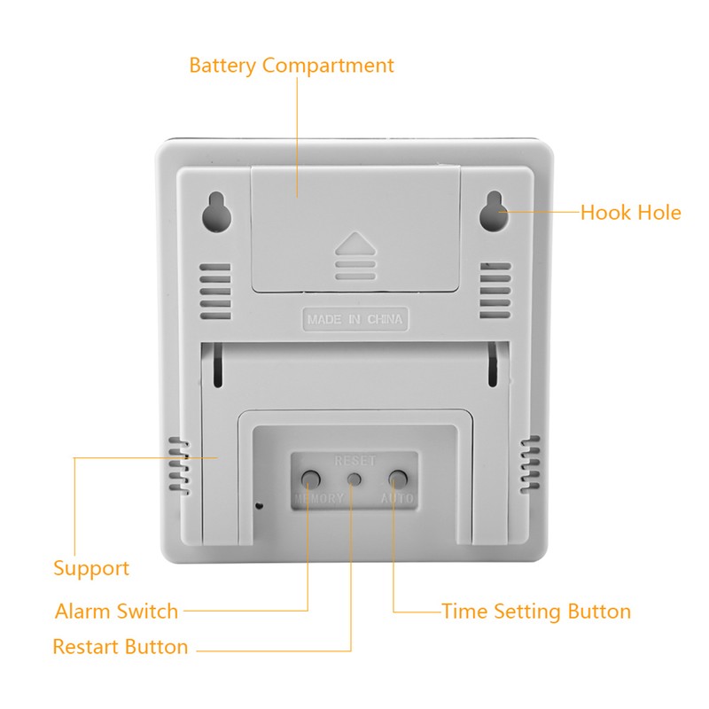 SMART SENSOR AR807 Digital Temperature Humidity Hygrometer Thermometer