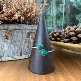 Frauen-Edelstahl und Natürliche Steine Armband - Heilung Halbedelstein Armband - Schutz Charme - Perfekt zum Verschenken (Jade)