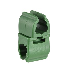 uxcell Gardening Universal Clip, PP Plastic Rotatable Trellis Connector Bracket Parts for 8mm Dia Plant Stakes 12pcs