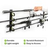 Fishing Rod Rack for Garage/Vehicle, Horizontal or Ceiling Wall Mounted
