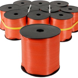 POSART Kumho Twine Red (Large) 10 Rolls Banding String Packaging Binder String / 포스아트 금호 노끈 적색(대) 10롤 밴딩끈 포장용 바인더 끈