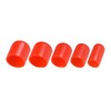 uxcell 100pcs Round Rubber End Caps 1/4" 3/8" 1/2" 5/8"