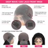 Odored Deep Wave Lace Front Wigs Human Hair 13x6 HD