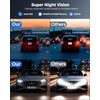 HUPEJOS 4K Dash Cam Front and Rear STARVIS 2 IMX675