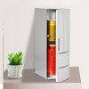 Mini Fridge, 2 Can Portable Refrigerator, 9 X 5 X