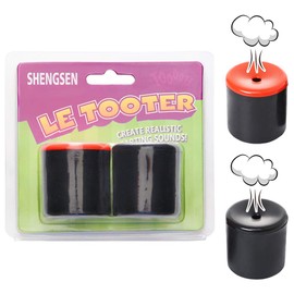 SHENGSEN Novelty Squeeze Pooter Fart Machine Funny Le Tooter Prank Farting Noise Maker for Joke Children's Day Party Gift Toy