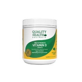 Quality Health High Strength Vitamin D 1000IU Cap X 500