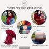 Humble Hilo Soft Wool Scarf or Shawl, Large Scarf for