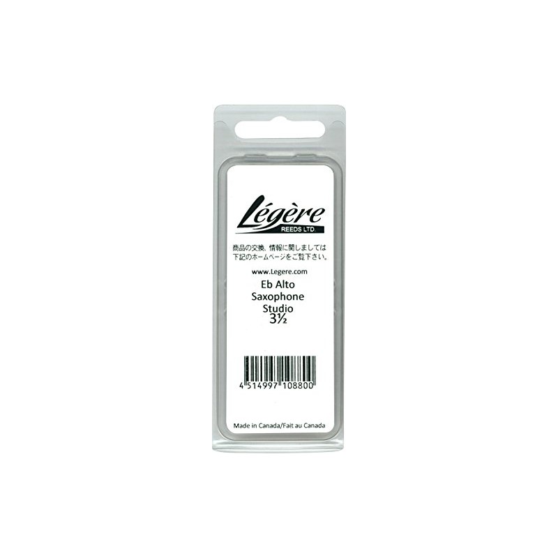 Legere Resin Leash Original Series Studio Cut for Alto Saxophone,