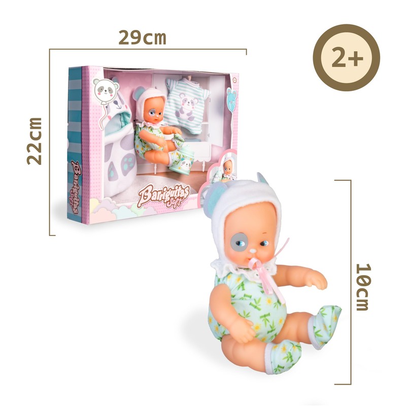 los Barriguitas Soft Trousseau Baby Doll