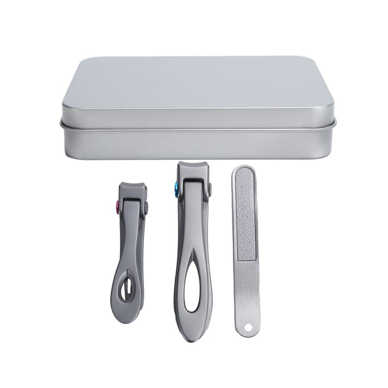 Nail Clipper Big Mouth Nail Cutter File Dead Skin Removal