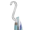 InterDesign Classico Metal Over the Rod Dual Hooks, Closet Accessory