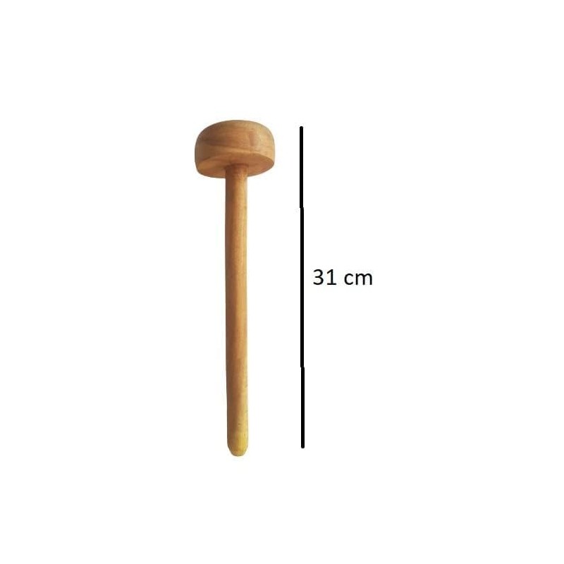IBLAY Handmade Wooden Masher Vegetables Dal/Lassi/Ghotni Masher