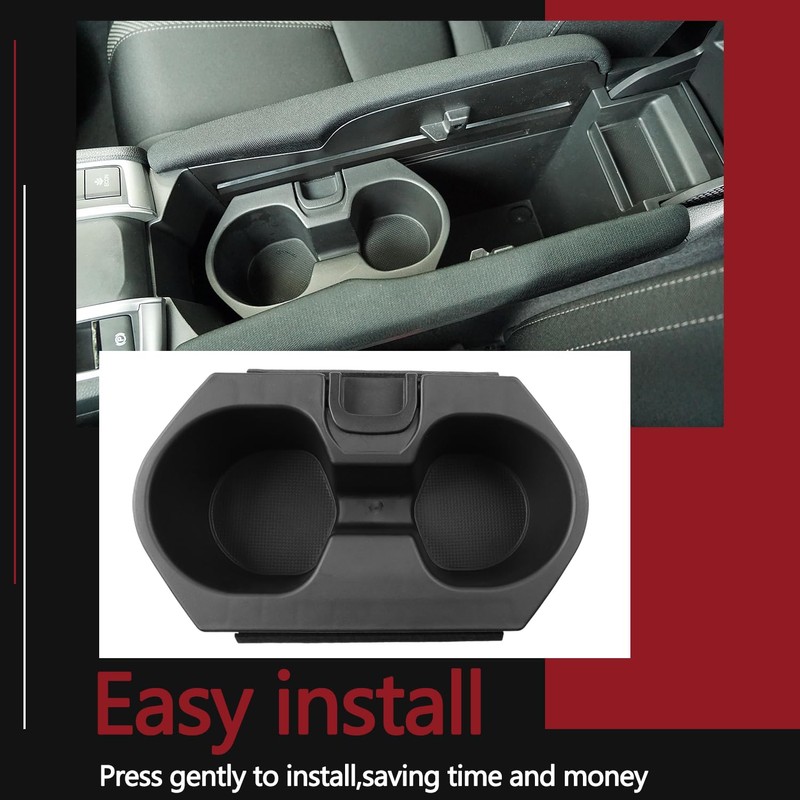 Cup Holder Insert Accessories for Honda Civic 2016-2021 Lx Ex