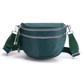 FANDARE Casual Shoulder Bag Backpack Sling Belt Bag Chest Bag Teenagers Lightweight Shoulder Bag Backpack Sports Bag Men Women Travel Leisure Outdoor Sports Nylon Waterproof, Green