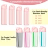 PHULWEL 2 Pack Replacement Lid for Owala Freesip Water Bottle,