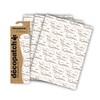 Décopatch C881C - A pocket of 3 paper sheets -