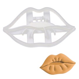 Kiss Mouth Cookie Cutter, 1 Piece. Bakerlogy